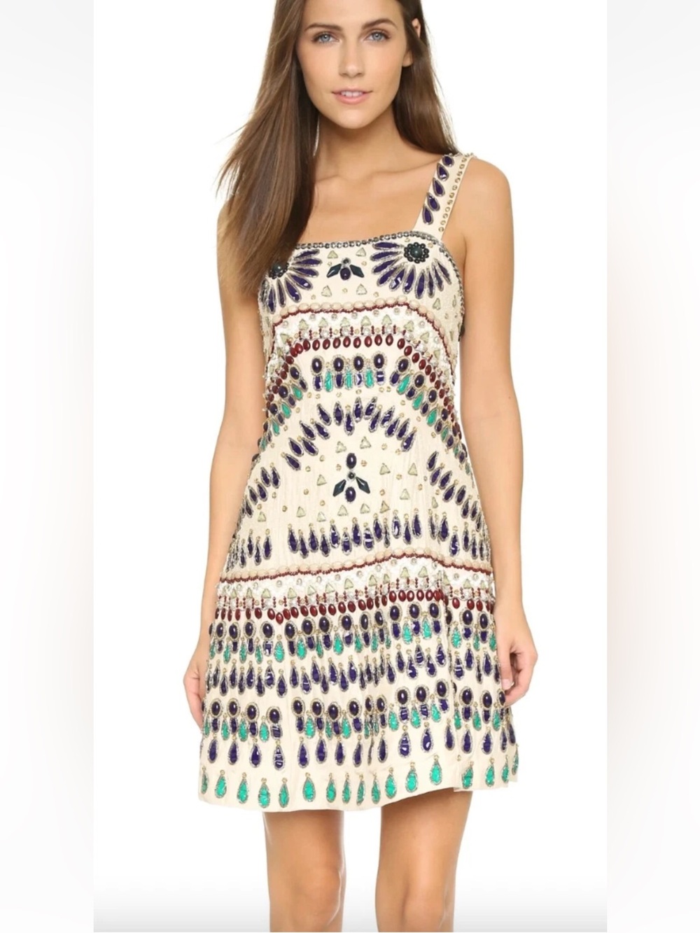 Alice + Olivia FOWLER Beaded Dress NWT - Picture 2 of 12